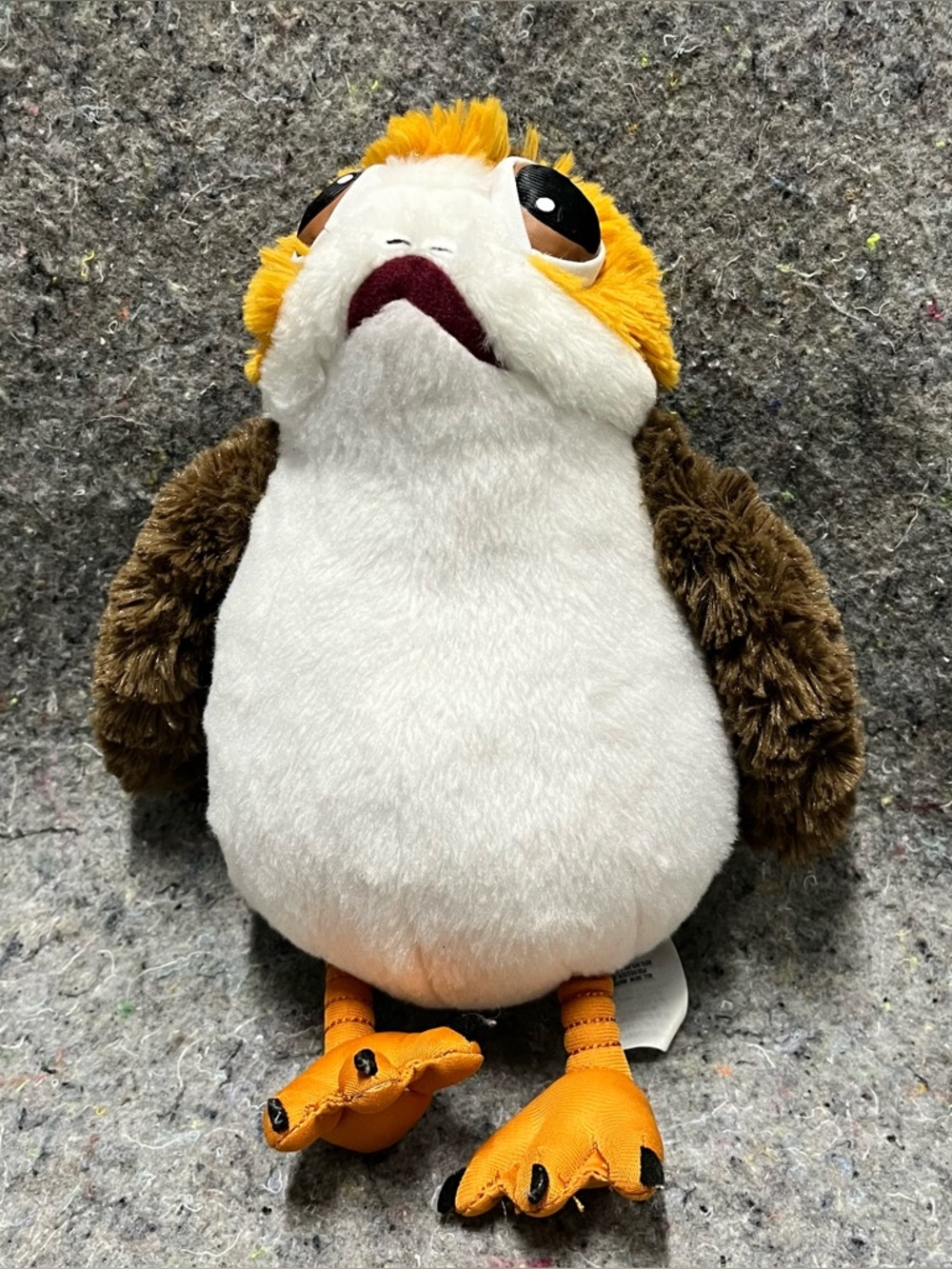 Star Wars Porg Plush Disney Store Stuffed Animal 11 Inch Last Jedi Seabird Toy